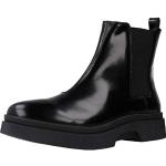 Boots Chelsea Geox Myluse noires Pointure 35 look fashion pour fille 