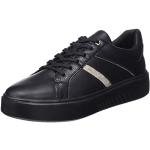 Geox Femme D Nhenbus C Sneakers, Black, 37 EU