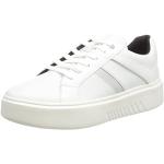 Geox Femme D Nhenbus C Sneakers, White, 40 EU