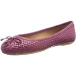 Chaussures casual Geox roses en cuir Nappa à motif moutons pour pieds étroits Pointure 42 look casual pour femme en promo 