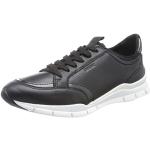 Chaussures de sport Geox Sukie noires en polyester pour pieds étroits Pointure 38 look fashion pour femme en promo 