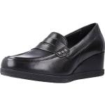Chaussures casual Geox noires Pointure 40 avec un talon entre 5 et 7cm look casual pour femme 