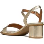 Sandales à talons Geox dorées respirantes Pointure 39,5 look fashion pour femme en promo 