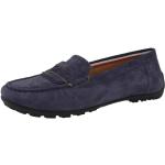 Chaussures casual Geox bleu marine en caoutchouc Pointure 36,5 look casual pour femme en promo 