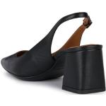 Escarpins Geox noirs en cuir à boucles Pointure 37 look fashion pour femme en promo 