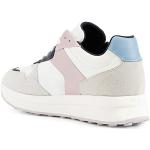 Chaussures de sport Geox blanches en caoutchouc pour pieds étroits Pointure 40 look fashion pour femme en promo 