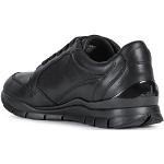 Geox Femme D Sukie A Sneakers, Black, 38 EU