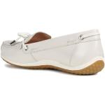Chaussures d'automne Geox Vega blanches Pointure 38 look fashion pour femme en promo 