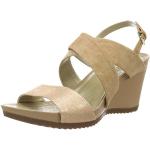 Geox Femme New Rorie A Sandales Bout Ouvert, Beige (DK Skin/Rose Goldc5Qh8), 35 EU
