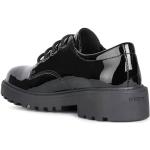 Chaussures casual Geox noires à lacets Pointure 40 look casual pour fille en promo 
