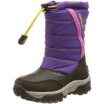 Bottines Geox Himalaya violettes en caoutchouc en cuir pour pieds étroits Pointure 41 look fashion pour fille 