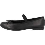 Chaussures casual Geox Plie noires Pointure 28 look casual pour fille en promo 