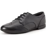 Chaussures oxford Geox Plie noires à lacets Pointure 33 look casual pour fille en promo 