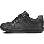 Geox Garçon J Arzach Boy D Sneakers, Black, 32 EU