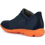 Chaussures de sport Geox Nebula bleu marine étanches Pointure 44 look fashion pour homme 