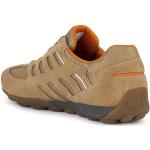Baskets à lacets Geox Snake beiges nude Pointure 43 look casual pour homme 