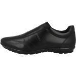 Chaussures de sport Geox Symbol noires Pointure 47 look fashion pour homme en promo 