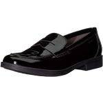 Chaussures de sport d'automne Geox Agata noires en caoutchouc Pointure 29 look fashion pour fille en promo 