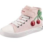 Chaussures de sport Geox Ciak roses Pointure 34 look fashion pour fille en promo 