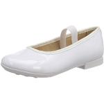 Chaussures casual Geox Plie blanches en caoutchouc Pointure 39 avec un talon jusqu'à 3cm look casual pour fille 