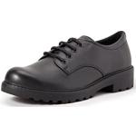 Chaussures oxford Geox noires à lacets Pointure 32 look casual pour fille 
