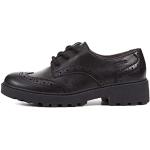 Chaussures casual Geox noires à lacets Pointure 36 look casual pour fille en promo 