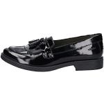 Chaussures de sport d'automne Geox Agata noires Pointure 38 look fashion pour fille en promo 