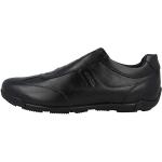 Chaussures de sport Geox noires en caoutchouc respirantes Pointure 39 look fashion pour homme en promo 