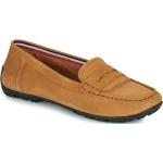 Chaussures casual Geox marron en cuir Pointure 38 look casual pour femme en promo 