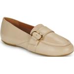 Chaussures casual Geox beiges en cuir Pointure 39 look casual pour femme en promo 