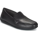 Chaussures casual Geox noires Pointure 41 avec un talon jusqu'à 3cm look casual pour homme en promo 