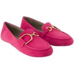 Chaussures d'automne Geox rose bonbon en cuir en cuir Pointure 38 look fashion pour femme 