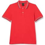Polos Geox orange Taille L look fashion pour homme 