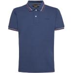 Polos Geox bleues claires Taille L look fashion pour homme 