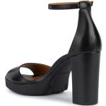 Sandales à talons Geox noires Pointure 37 look fashion pour femme 