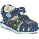 Sandales Geox bleues en cuir Pointure 20 pour enfant en promo 