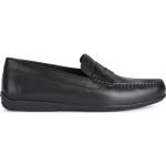 Chaussures casual Geox noires en cuir Pointure 41 look casual pour homme 