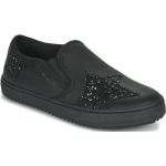 Slips Geox Kalispera noirs pour fille en promo de la boutique en ligne Shoes.fr avec livraison gratuite 