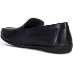 Chaussures casual Geox noires en cuir synthétique Pointure 43 look casual pour homme en promo 