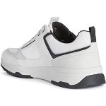 Chaussures de sport Geox blanches en caoutchouc Pointure 44 look fashion pour homme 