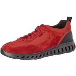 Chaussures de sport Geox rouge bordeaux Pointure 39 look fashion pour homme en promo 