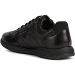 Chaussures de sport Geox noires en daim Pointure 43 look fashion pour homme en promo 