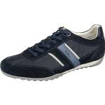 Chaussures de sport Geox bleues Pointure 42 look fashion pour homme en promo 