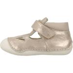 Chaussures basses Geox Tutim dorées Pointure 23 avec un talon jusqu'à 3cm pour enfant en promo 