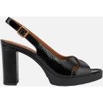 Sandales à talons Geox noires en cuir Pointure 37 look urbain pour femme 