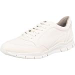 Geox Femme D Sukie A Sneakers, White, 35 EU