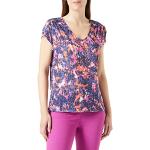 T-shirts Gerry Weber violets en viscose à manches courtes à manches courtes Taille XL look fashion pour femme 