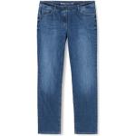 Gerry Weber Edition Best4me Slimfit Jeans, Bleu Denim avec Utilisation, 42 Femme