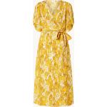 Robes à imprimés Gestuz jaunes midi pour femme 
