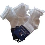 Chaussettes de sport blanches à volants lot de 3 Taille 3 ans look sportif pour fille de la boutique en ligne Amazon.fr 